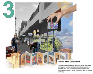 TAKING BACK OWNERSHIP - To utilise the empty spaces and units on the high street with a place to celebrate the local institutions work. A space to help build a stronger connection within the community, creating a sense of fulfilment with the people of Dudley. - 1_9JgTintaUr7IOK9b6A515Q.png