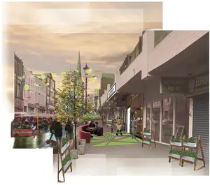 The third Stepping Stone project attempted to design the community kitchen in one of the empty shops on Dudley High Street. We all know that food is an essential factor in our life and eating and cooking the food is not an abstract activity we do, it is part of our everyday routine. In our initial research, we found that many people live alone in compact housing on the High Street. We thought the kitchen connect the residents with society. We decided to make the process of preparing food more enjoyable. As our aim was to grow food on the street wherever possible, we can use these vegetables for the community kitchen. This will encourage residents to come down onto the street and engage with it. This could also be a new experience for the visitors of the High Street.