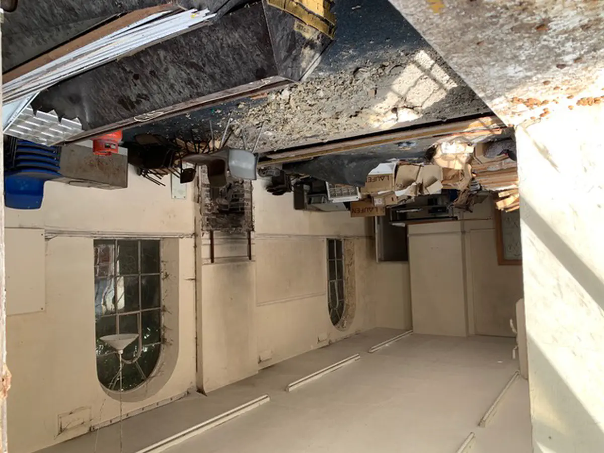 Here's some stuff in a locked yard (that just happened to be open) down Wolverhampton Street. There are what look like two chapels in there.  - IMG_7591.jpeg